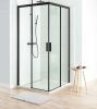 Душевой уголок Aquanet Pleasure AE60-S-100x100U-BT 100х100 стекло прозрачное профиль черный без поддона