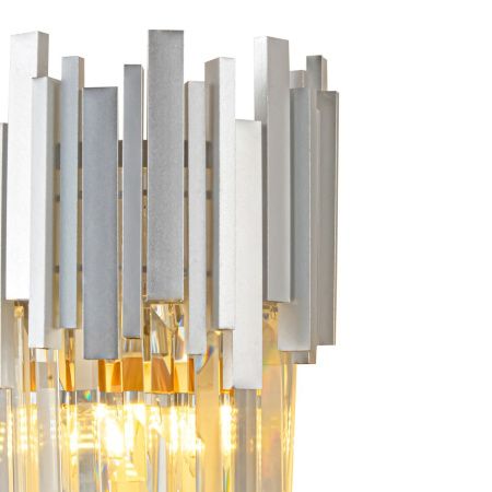 Светильник настенный Natali Kovaltseva VERTIGO (ВЕРТИГО) VERTIGO 81440/1W SILVER