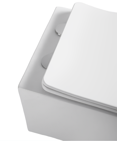 Унитаз подвесной Cerutti SPA CT7183 белый с сиденьем микролифт безободковый каскадный смыв