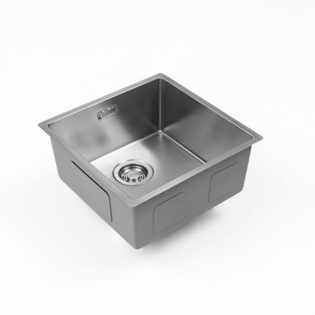 Кухонная мойка Grandex Aqua 501135 45х45 цвет серый поверхность матовая