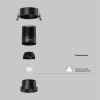 Светильник встраиваемый Maytoni Technical Dip DL117-15W-4K-B
