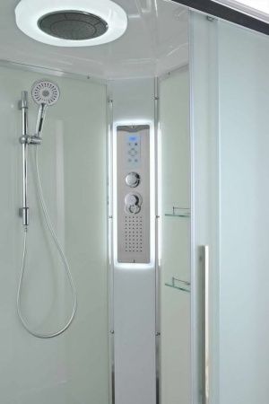 Душевая кабина AvaCan EM EM2812RLED 120х80 асимметричная с крышей ориентация правая