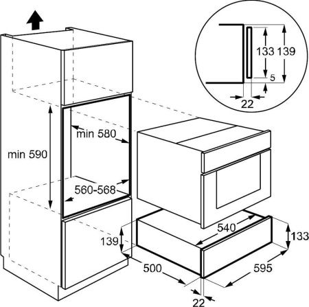 Подогреватель посуды De Dietrich DWD4810W