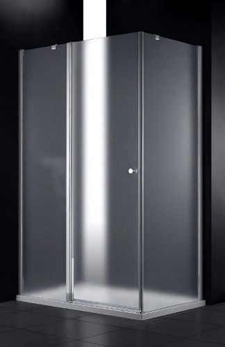 Душевой уголок Cezares ELENA ELENA-W-AH-1-100/90-P-Cr-L 100х90 стекло рифленое профиль хром без поддона - фото 2
