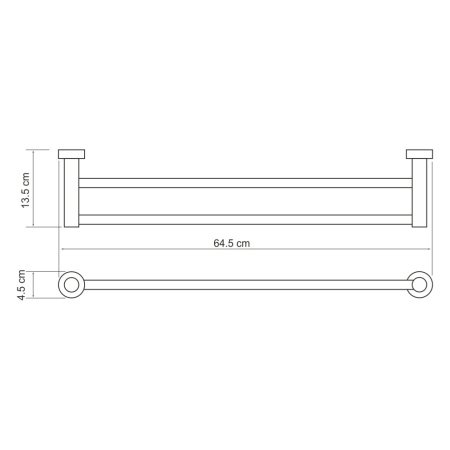 Полотенцедержатель WasserKRAFT 9440
