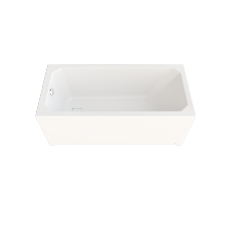 Ванна акриловая Тритон Прага Щ0000049117 150х70 пристенная прямоугольная без ножек и каркаса