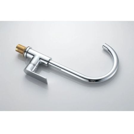 Смеситель для кухни Knotlor ERGOFIT KN-31 на мойку хром