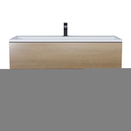 Тумба с раковиной Uperwood Barsa 293020544 100х50 цвет коричневый/черный