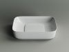 Раковина из сантехнического фарфора Ceramica Nova ELEMENT CN5021 60х40 накладная цвет белый без отверстий под смеситель