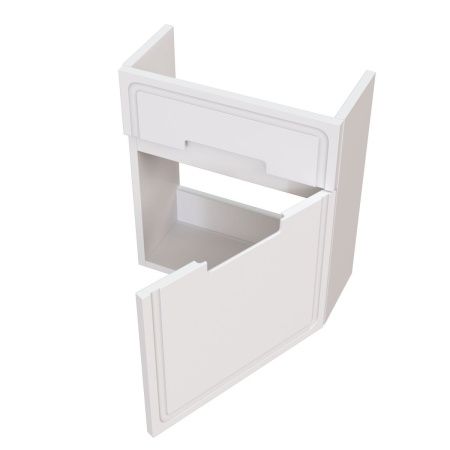 Тумба под раковину Taliente Olejo TA-MBO-50PR-blanco 50х20 подвесная цвет белый