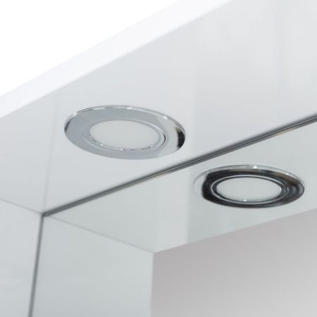 Зеркало-шкаф BelBagno Fly-Marino MARINO-SPC-800/750-1A-BL-P-L 80х80 подвесной цвет белый