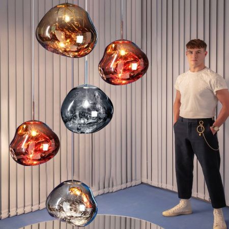 Светильник подвесной ImperiumLoft Tom dixon melt (Том диксон мелт) 233054-22