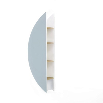 Зеркало-шкаф Jorno SOLIS SolN.11.34/W/JR 34х24х120 подвесной цвет белый Зеркало-шкаф Jorno SOLIS SolN.11.34/W/JR 34х24х120 подвесной цвет белый