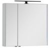 Зеркало-шкаф Aquanet Латина 00179635 80х17х75 подвесной цвет белый
