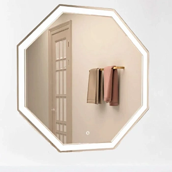 Зеркало в ванную Art&Max ARGO AM-Arg-800-800-DS-F 80х80