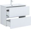 Тумба под раковину Aquanet Джейн 00313286 80х40 подвесная цвет белый