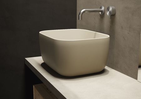 Раковина из сантехнического фарфора Galassia Lola 7500 50х40 накладная цвет белый