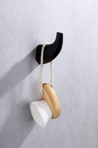 Крючок ABBER Nord AA1550B черный матовый - фото 3