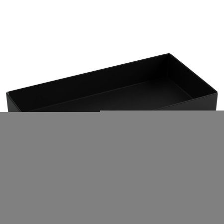 Раковина из сантехнического фарфора Ceramica Nova ELEMENT CN6071MB 70х40 накладная цвет черный без отверстий под смеситель