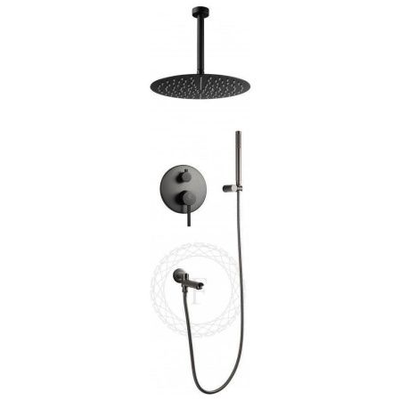 Душевая система Filarete FL1022BG встраиваемая в стену цвет серый