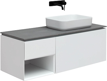 Тумба под раковину Allen Brau Infinity 1.21008.WM 119х46х41 подвесная цвет белый