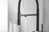 Смеситель для кухни Rose R958H на мойку черный