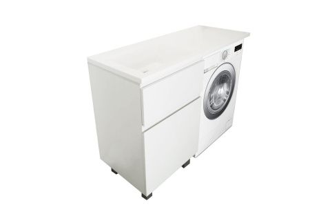 Тумба с раковиной Эстет Dallas Luxe 140 ФР-00002519 70х50 напольная цвет белый