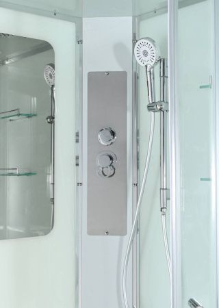 Душевая кабина AvaCan A A2812L 120х80 асимметричная с крышей ориентация левая