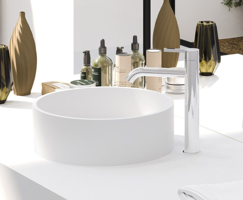 Смеситель AQG Urban 01URB120CR на столешницу хром - фото 3