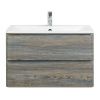 Тумба под раковину BelBagno Albano ALBANO-900-2C-SO-PS 90х50 подвесная цвет коричневый