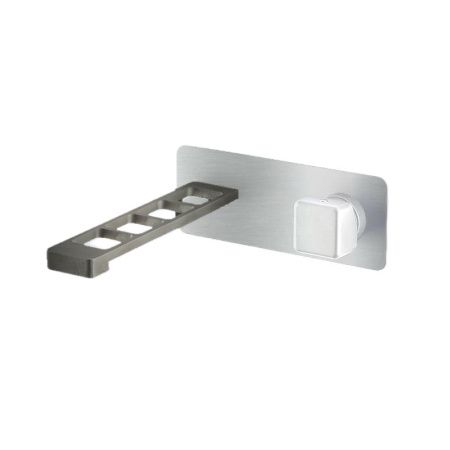 Смеситель для раковины Webert OX830606015 настенный сталь/хром