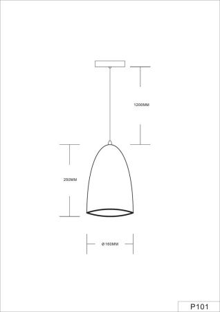 Светильник подвесной Arte Lamp Cento (Центо) A7081SP-1BJ