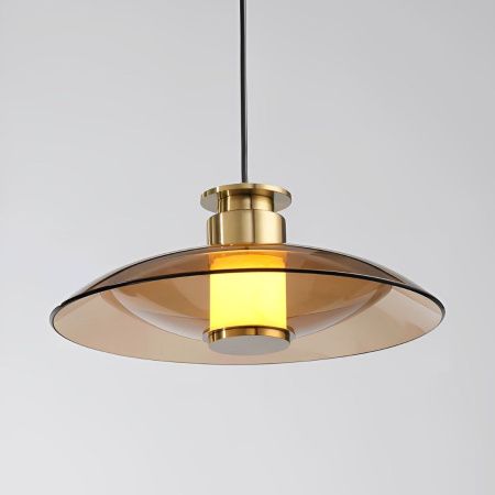 Светильник подвесной Delight Collection 8665P/L gold/amber