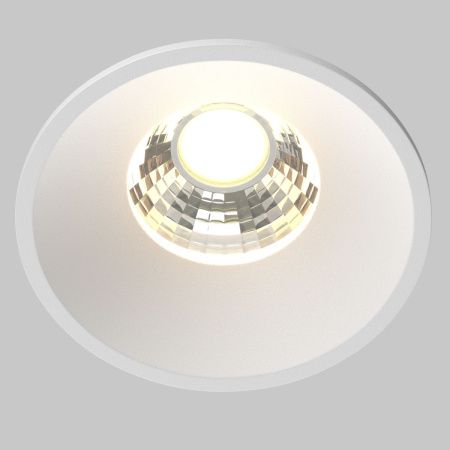 Светильник встраиваемый Maytoni Technical Round DL058-7W3K-W