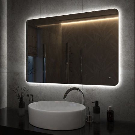 Зеркало с подсветкой Maretti Florenza FL1410070P16EL 100х70 подвесное