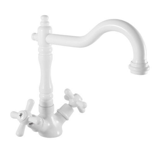 Смеситель для кухни RavSlezak MK120.5/8B на мойку белый