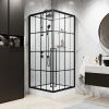 Душевая кабина Niagara Standart ST100/15QL/KL/BKT 100х100 квадратная без крыши ориентация универсальная
