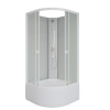 Душевая кабина Niagara Promo P80/40/MT/BK 80х80 четверть круга без крыши ориентация универсальная