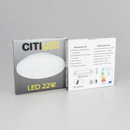 Светильник накладной Citilux Галс CL5516N