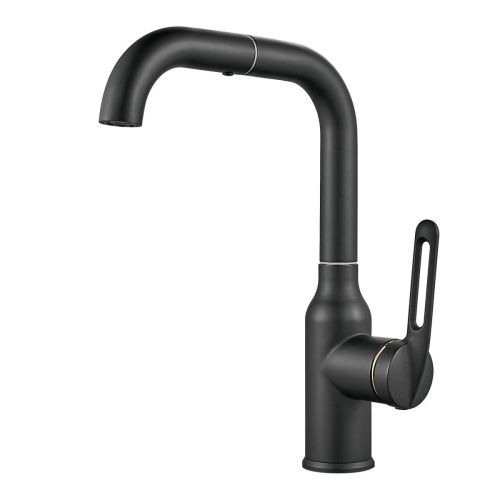 Смеситель Raffine F201H на раковину черный - фото 2