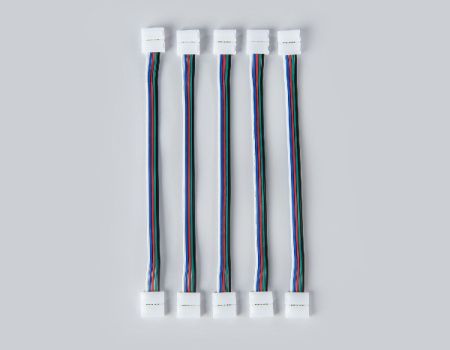 Соединитель гибкий двухсторонний 5050 (5 шт.) Ambrella Light Led strip (Лед стрип) GS7801