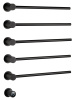 Полотенцесушитель электрический Wonzon & Woghand Hamburg WW-AL315-MB 45х65 черный