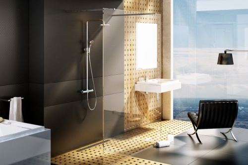 Душевой уголок Ravak Walk-In GW9FG0C00Z1 120x200 стекло прозрачное профиль хром без поддона - фото 3