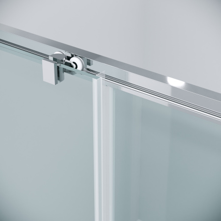 Душевая дверь Grossman Cosmo 100.K33.02.110.10.00 110х195 стекло прозрачное профиль хром глянцевый