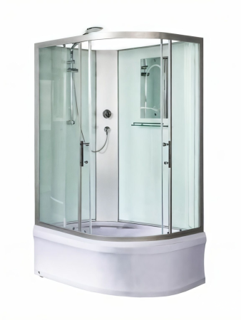 Душевая кабина WeltWasser WW500 10000003250 90х120 асимметричная без крыши ориентация левая