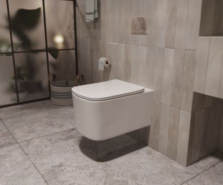 Унитаз подвесной Vincea Ultra VT1-32T белый с сиденьем микролифт безободковый смыв торнадо