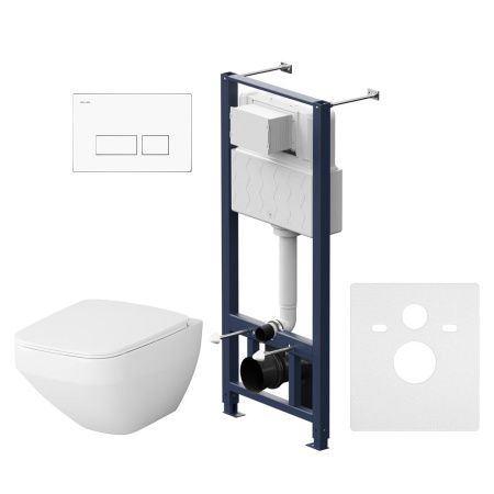 Комплект унитаз с инсталляцией с клавишей смыва Am.Pm Inspire V2.0 IS47001.50A1700