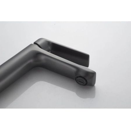 Смеситель Knotlor MUSE KN-60/GM на раковину вороненая сталь