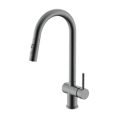 Смеситель для кухни Splenka S204 S204.49.09 на мойку серый - фото 2