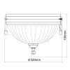 Светильник накладной MW-Light Афродита 317011202